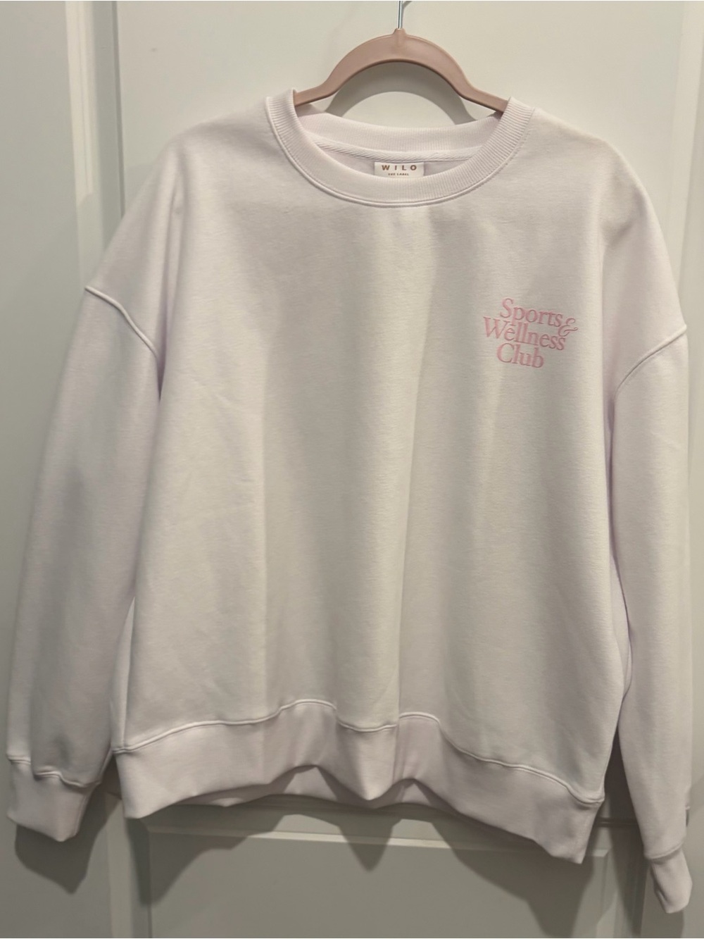 Wilo the Label 'Sports & Wellness Club' Crewneck Sweatshirt